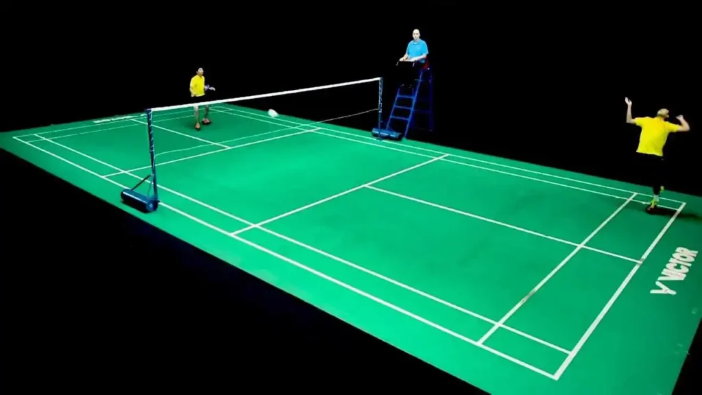A "let" in badminton ensures fair play by allowing a rally to be replayed if it is interrupted by unexpected occurrences.