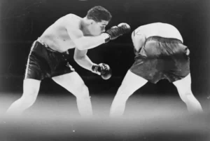 Joe Louis vs. Max Schmeling in 1936