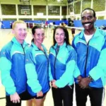 Sandor Jakovics, Krisztina Ihaszy, Sue Dickson and Watkins Fessal, nicknamed "the four crazies,"