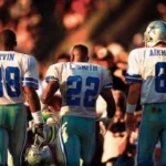 Irvin, Smith and Aikman from the Dallas Cowboys.