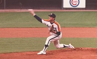 Nolan Ryan in Atlanta close-up