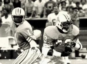 Warren Moon and Mike Rozier 1987.
