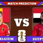 FIFA World Cup 2026 Match 14: Belgium vs Egypt Prediction