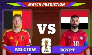 FIFA World Cup 2026 Match 14: Belgium vs Egypt Prediction