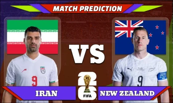 FIFA World Cup 2026 Match 16: Iran vs New Zealand Prediction