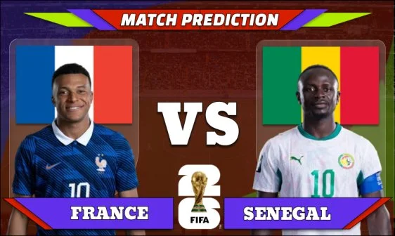 FIFA World Cup 2026 Match 17: France vs Senegal Prediction