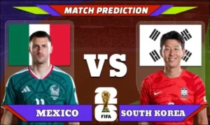 FIFA World Cup 2026 Match 28: Mexico vs South Korea Prediction