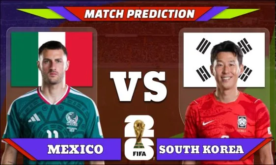 FIFA World Cup 2026 Match 28: Mexico vs South Korea Prediction