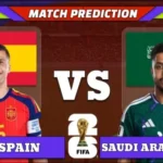FIFA World Cup 2026 Match 37: Spain vs Saudi Arabia Prediction