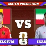 FIFA World Cup 2026 Match 38: Belgium vs Iran Prediction
