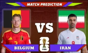 FIFA World Cup 2026 Match 38: Belgium vs Iran Prediction