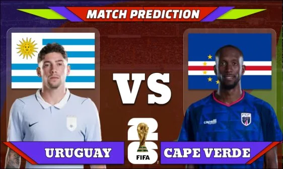 FIFA World Cup 2026 Match 39: Uruguay vs Cape Verde Prediction