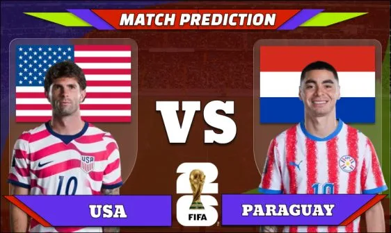 FIFA World Cup 2026 Match 4: USA vs Paraguay Prediction