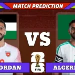 FIFA World Cup 2026 Match 44: Jordan vs Algeria Prediction