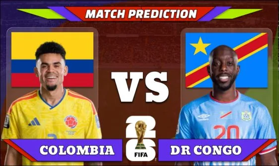 FIFA World Cup 2026 Match 48: Colombia vs DR Congo Prediction