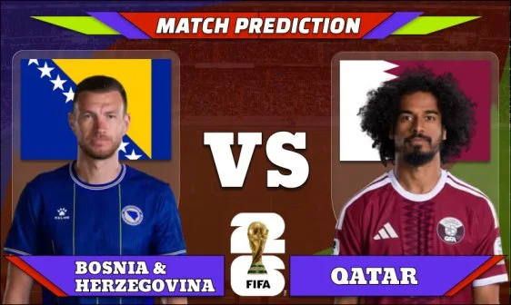 FIFA World Cup 2026 Match 50: Bosnia & Herzegovina vs Qatar Prediction