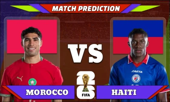 FIFA World Cup 2026 Match 52: Morocco vs Haiti Prediction