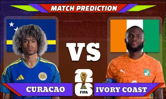 FIFA World Cup 2026 Match 55: Curaçao vs Ivory Coast Prediction