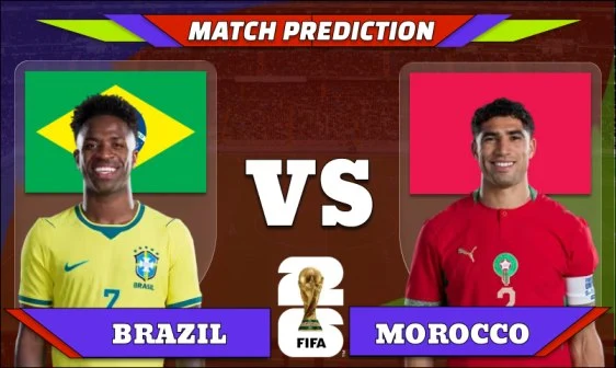 FIFA World Cup 2026 Match 6: Brazil vs Morocco Prediction