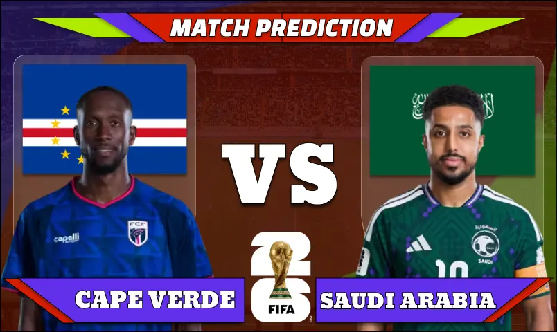 FIFA World Cup 2026 Match 64: Cape Verde vs Saudi Arabia Prediction