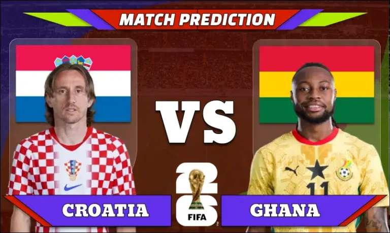 FIFA World Cup 2026 Match 68: Croatia vs Ghana Prediction
