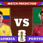 FIFA World Cup 2026 Match 69: Colombia vs Portugal Prediction