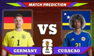 FIFA World Cup 2026 Match 9: Germany vs Curaçao Prediction