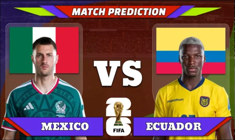 FIFA World Cup 2026 Round of 32, Match 79: Mexico vs Ecuador Prediction