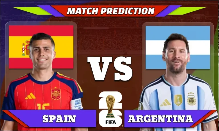 FIFA World Cup 2026 Final, Match 104: Spain vs Argentina Prediction