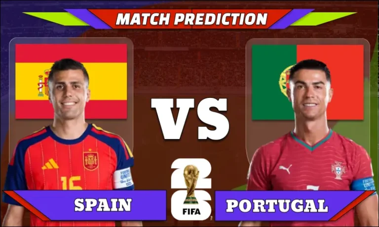 FIFA World Cup 2026 Round of 16, Match 93: Spain vs Portugal Prediction