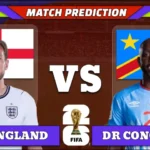 FIFA World Cup 2026 Round of 32, Match 80: England vs DR Congo Prediction