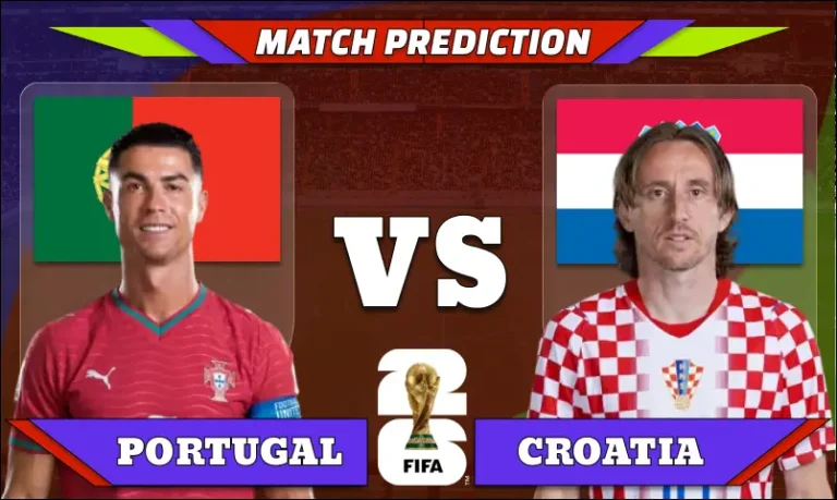 FIFA World Cup 2026 Round of 32, Match 84: Portugal vs Croatia Prediction