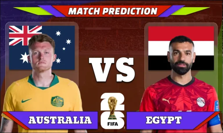 FIFA World Cup 2026 Round of 32, Match 86: Australia vs Egypt Prediction