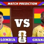 FIFA World Cup 2026 Round of 32, Match 88: Colombia vs Ghana Prediction