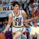 Professional basketball player John Stockton.
