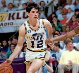 Professional basketball player John Stockton.