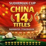 China stands tall with 14 Sudirman Cup titles. (This is an AI-generated image)