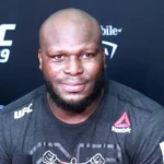 Mixed martial artist Derrick Lewis interviewed after Ultimate Fighting Championship 239