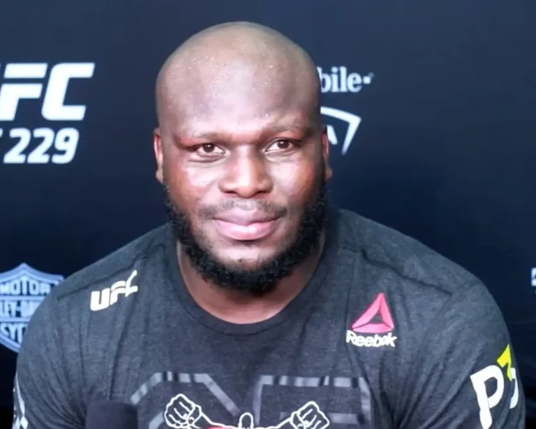 Mixed martial artist Derrick Lewis interviewed after Ultimate Fighting Championship 239