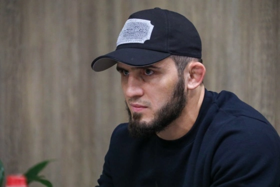 Islam Makhachev in 2022, after first title win (UFC 280).
